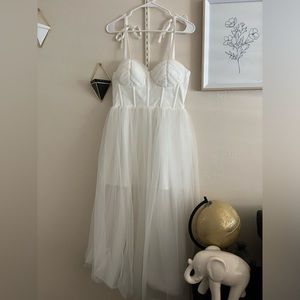 White Tool Dress